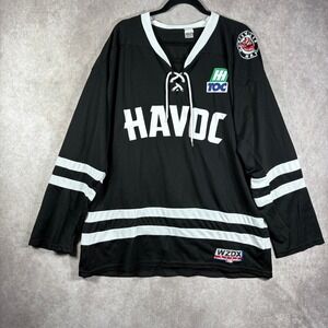 Huntsville Havoc Hockey Jersey Mens XL Black Success Promotions SPHL Promotional